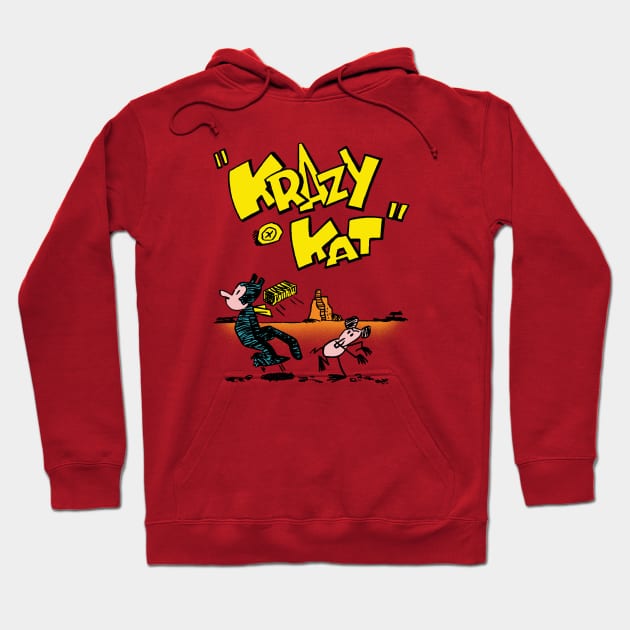 KRAZY KAT - 2.0 Hoodie by ROBZILLA